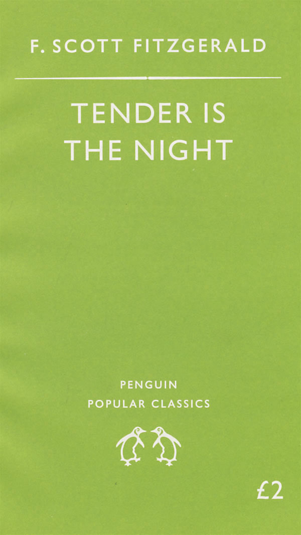 小說 夜色溫柔 英文版 封面