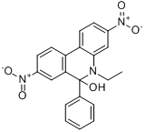 5-乙基-5,6-二氫-3,8-二硝基-6-苯基-6-菲啶醇