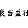 衰當益壯
