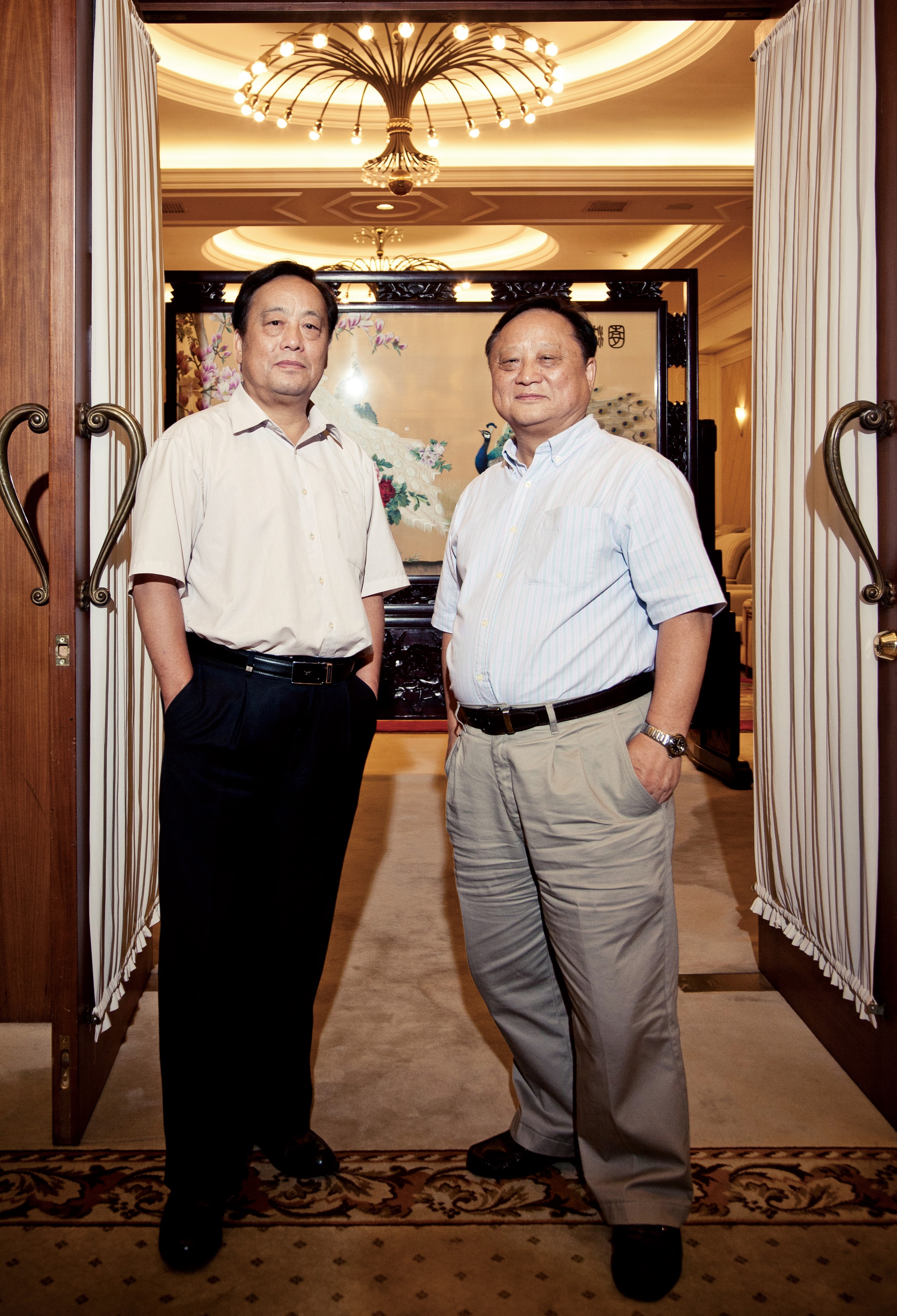 2013年在北京與弟弟浩明的合照