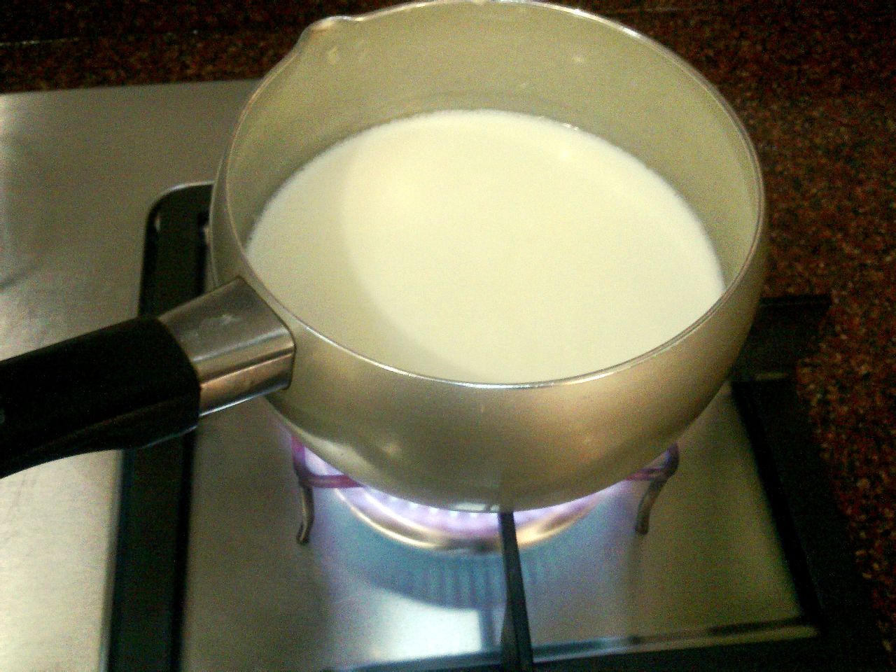 牛奶玉米雞蛋火腿燉飯