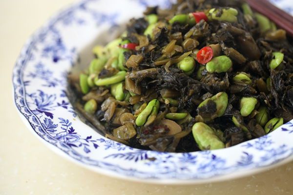 雪菜蠶豆瓣 雪菜蠶豆瓣