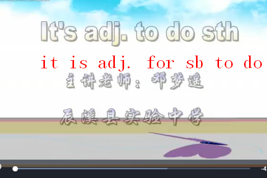 it is adj. for sb to do sth it is adj. for sb to do sth