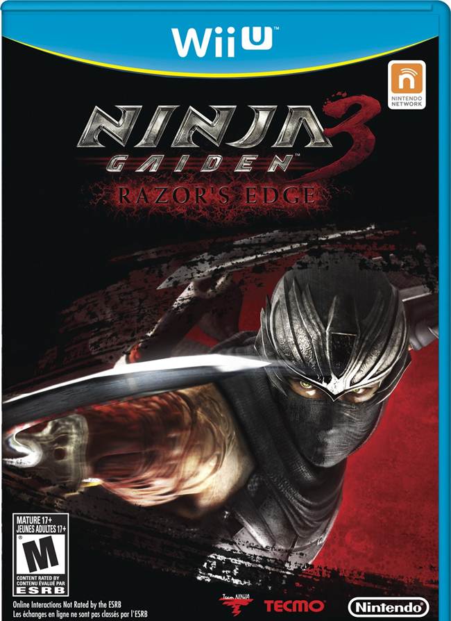《忍者龍劍傳3：刀鋒邊緣》WiiU版封面