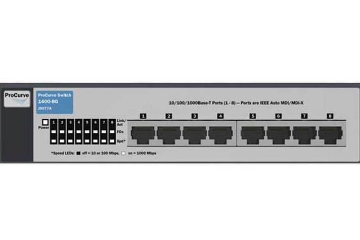 惠普ProCurve Switch 1400-8G(J9077A) 惠普ProCurve Switch 1400-8G(J9077A)