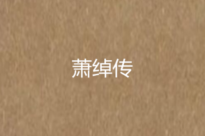 蕭綽傳 蕭綽傳
