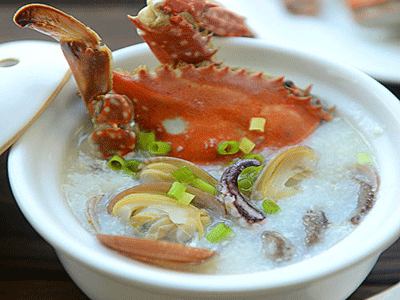 海鮮疙瘩湯