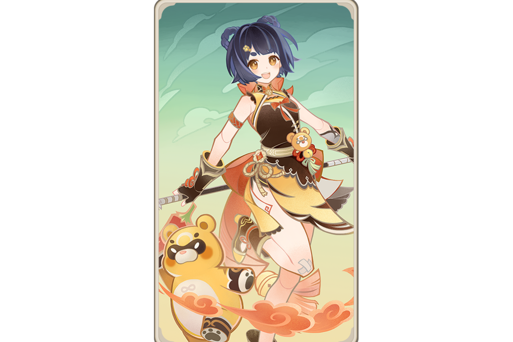 香菱(遊戲《原神》七聖召喚中的角色牌) 香菱(遊戲《原神》七聖召喚中的角色牌)