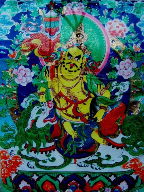 藏傳佛教繪畫:唐卡護法神