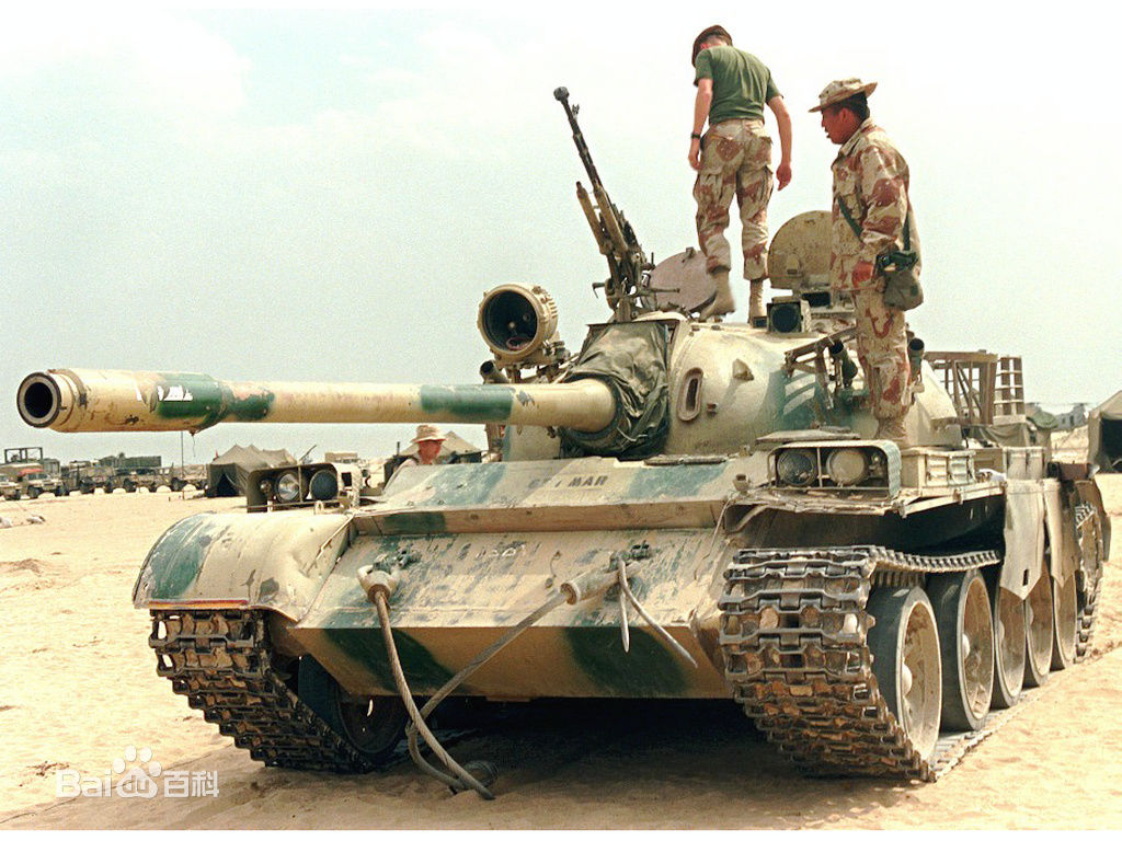 伊朗裝備的59式中型坦克