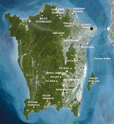 檳榔嶼(馬來西亞西北部的一個小島)
