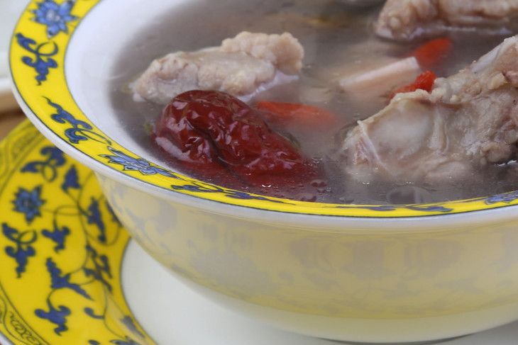 淮山雞內金煲豬骨湯