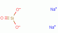 矽酸鈉的結構圖