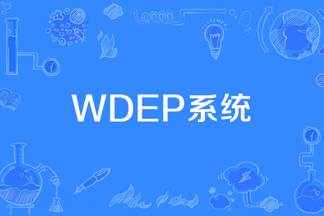WDEP系統 WDEP系統