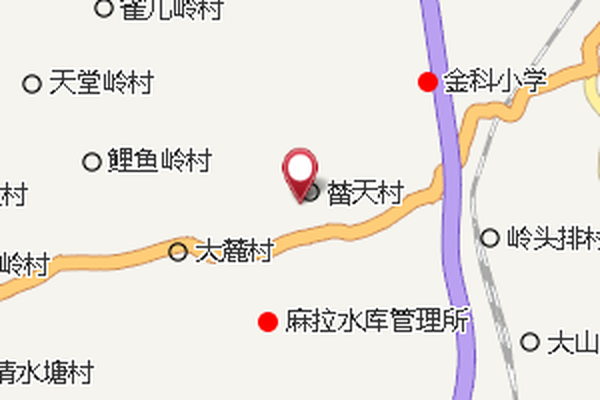 白墳嶺村 白墳嶺村