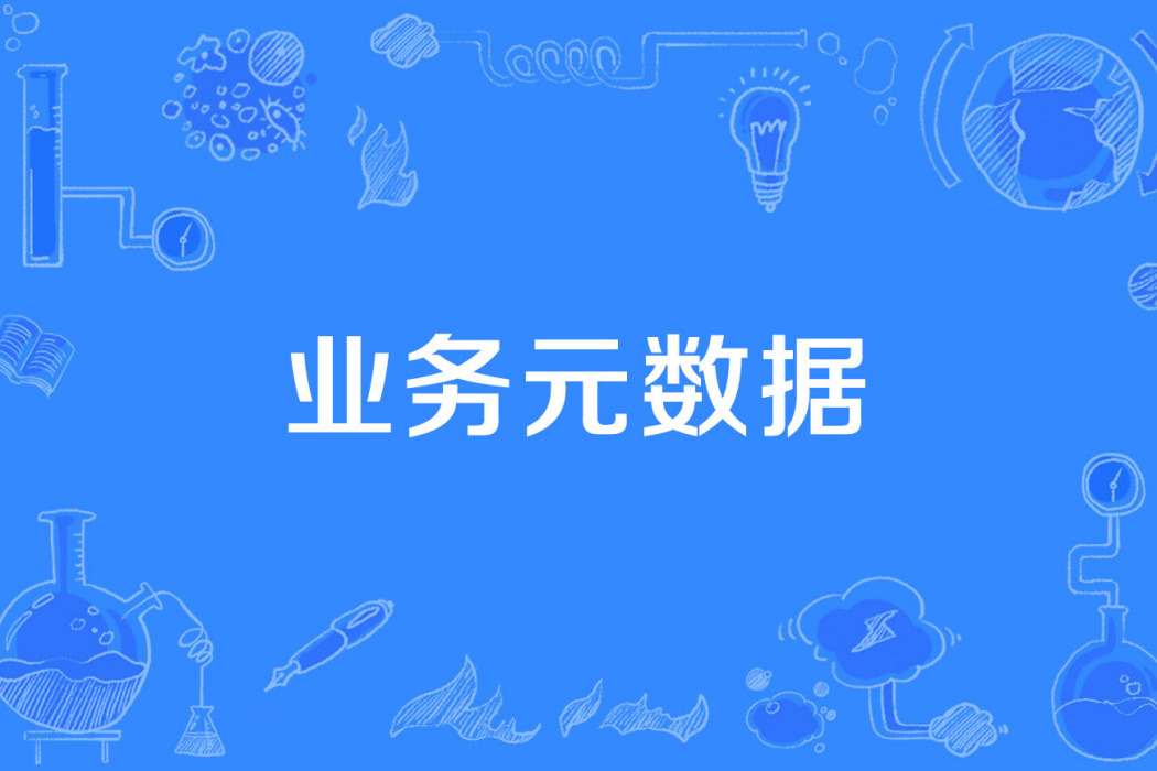 業務元數據 業務元數據