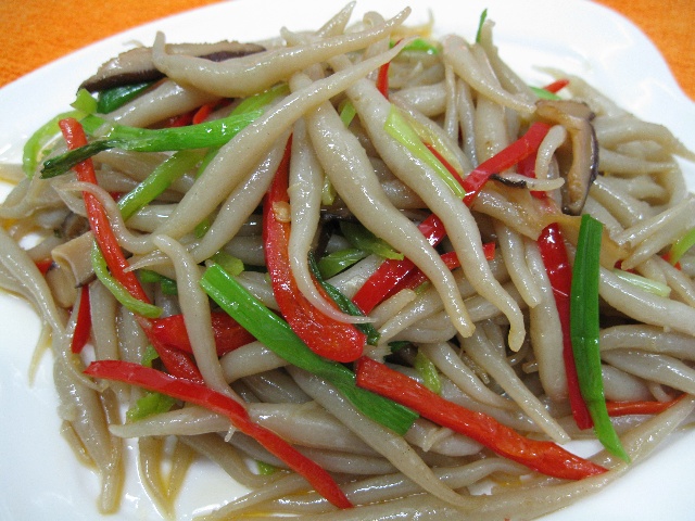 炒莜麵魚兒