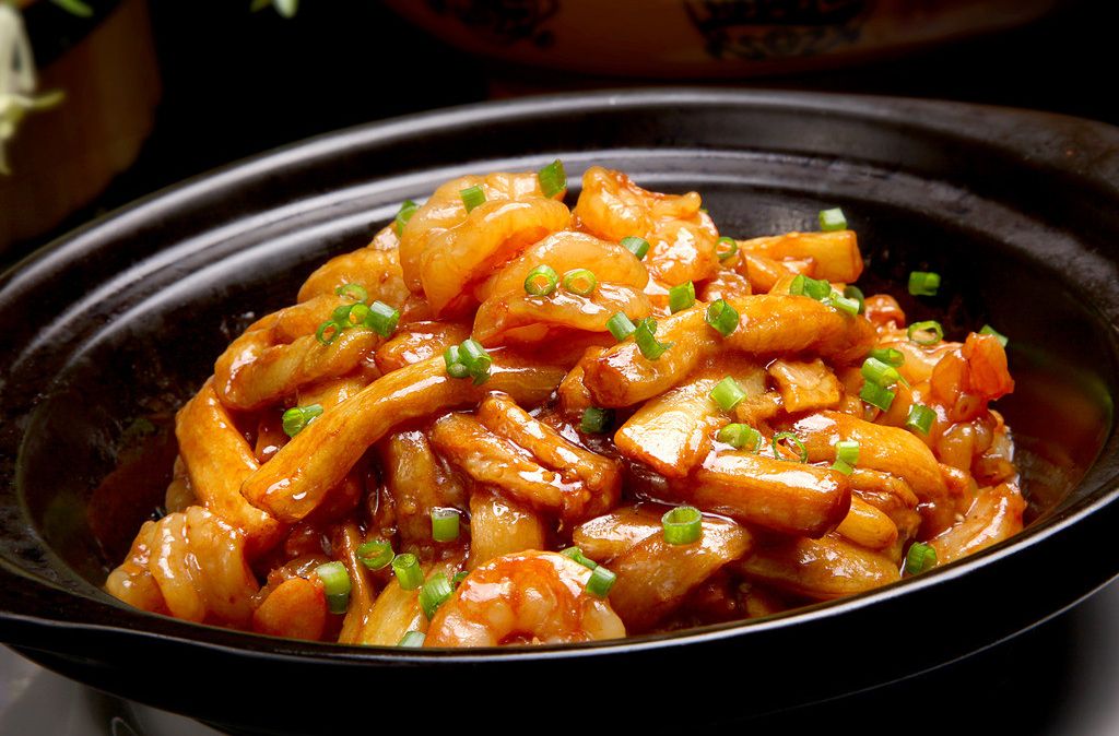 鮮蝦茄子煲 鮮蝦茄子煲
