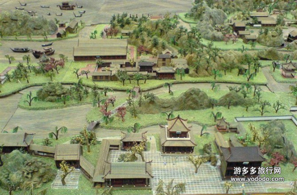 北遠山村課農軒3D模型