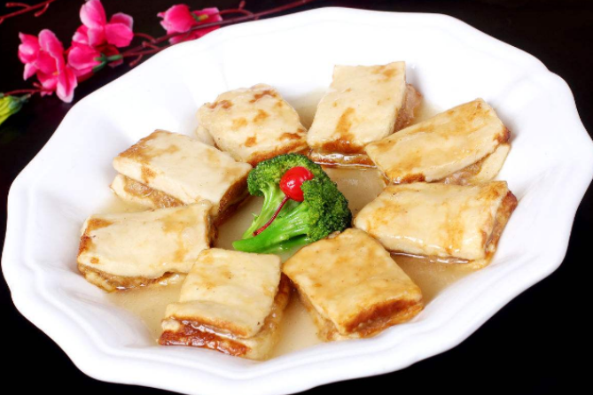 豆腐蒸釀 豆腐蒸釀