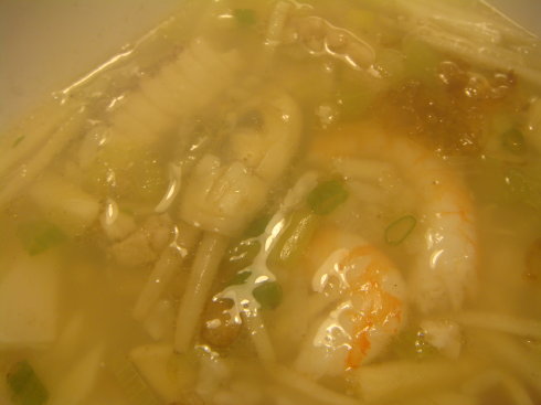 台式竹筍海鮮湯泡飯