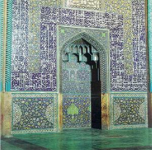 羅特福拉清真寺的壁龕