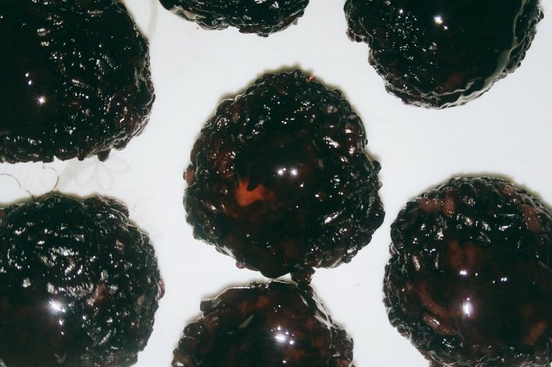 黑米糰糕 黑米糰糕