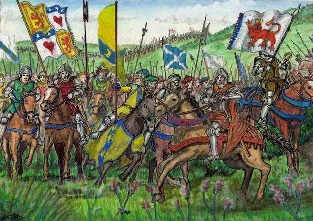 主要裝備和作戰風格還停留在中世紀的蘇格蘭騎兵