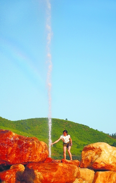 蔡倫竹海天然噴泉世界吉尼斯紀錄
