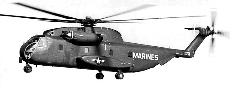 第二架YCH-53A原型機