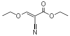 2-氰基-3-乙氧基丙烯酸乙酯 分子式圖