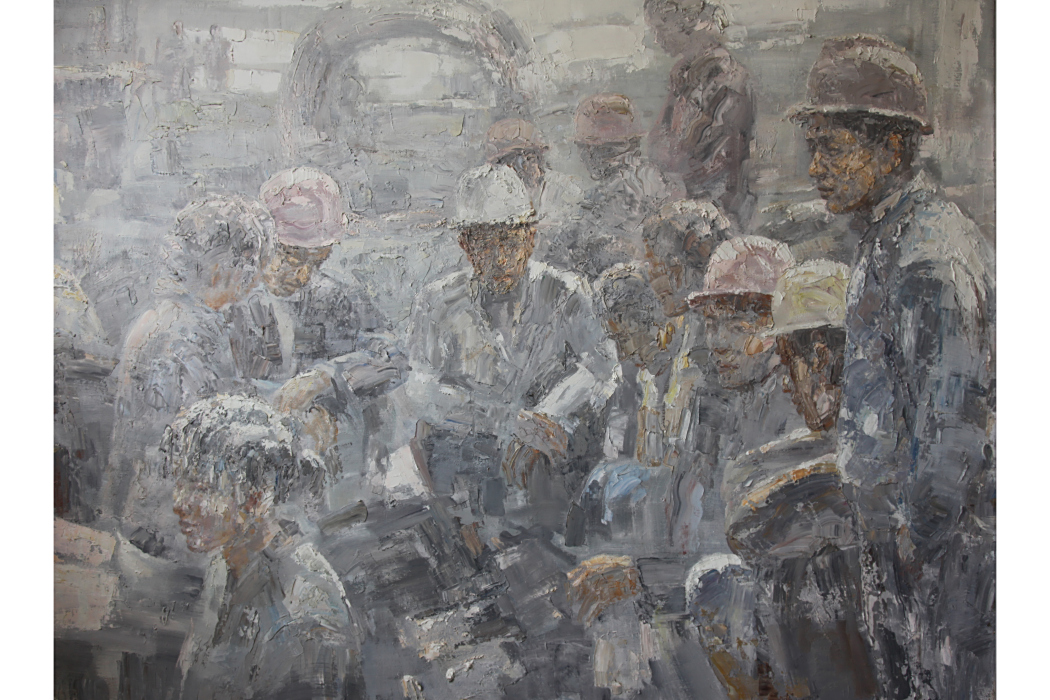 歇氣(張洪油畫作品) 歇氣(張洪油畫作品)