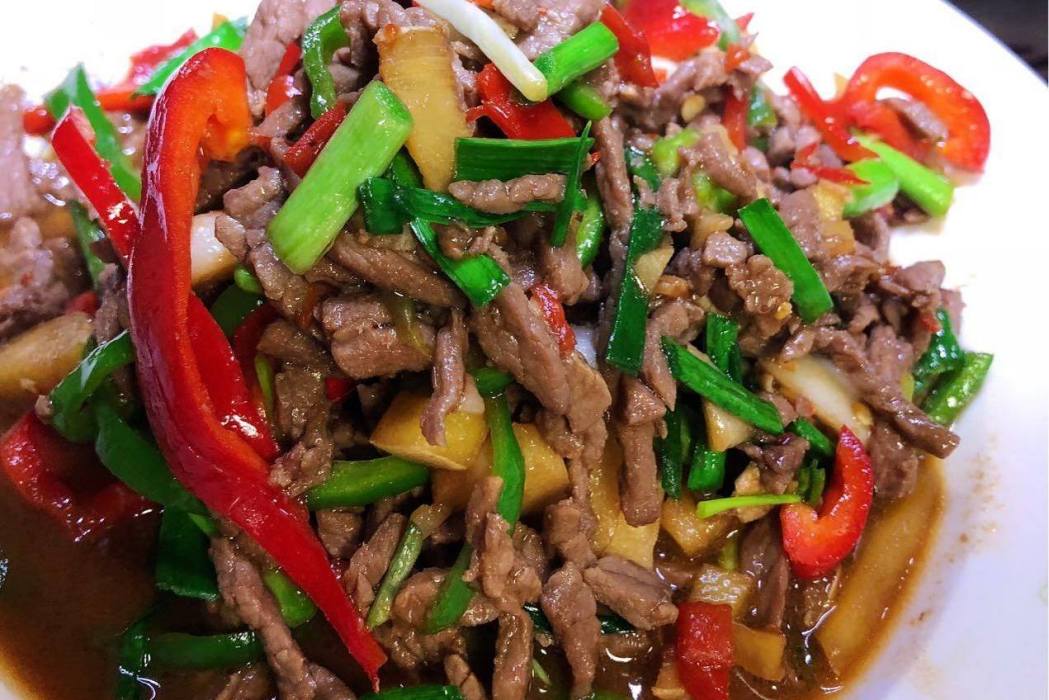 野蔥牛肉 野蔥牛肉
