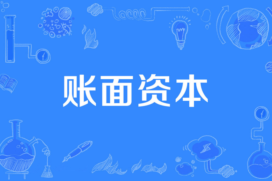 賬面資本 賬面資本