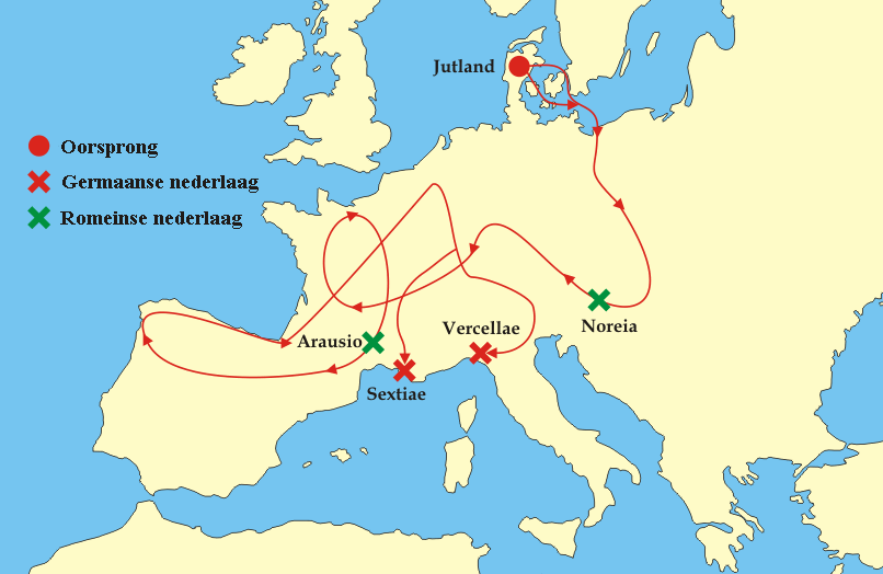 日耳曼人的突然南下襲擊 讓羅馬人猝不及防