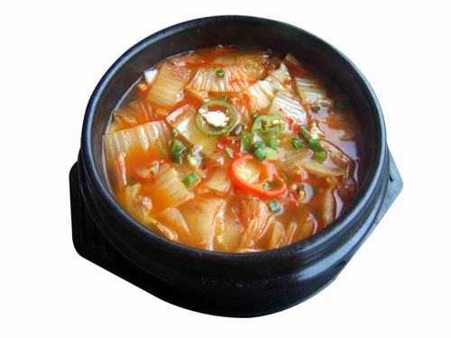 鮮蝦泡菜湯