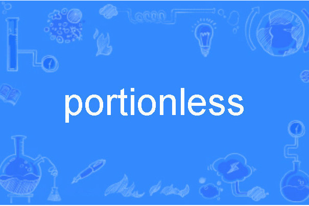 portionless portionless