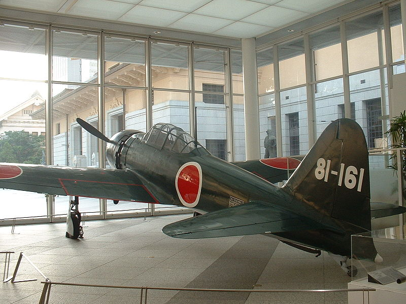 零戰為二戰中小福田使用的戰鬥機