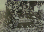 定陶戰役中繳獲國民黨的坦克