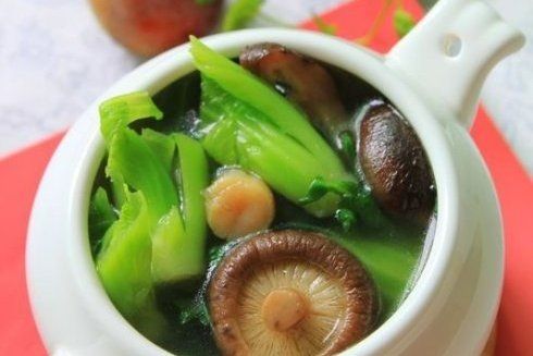 香菇芥菜湯 香菇芥菜湯