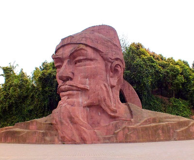 畫聖吳道子雕像