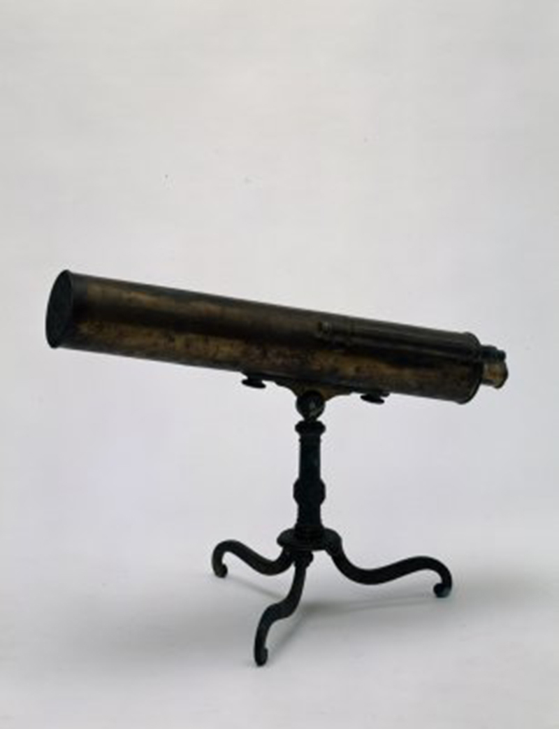18世紀銅鍍金反射望遠鏡