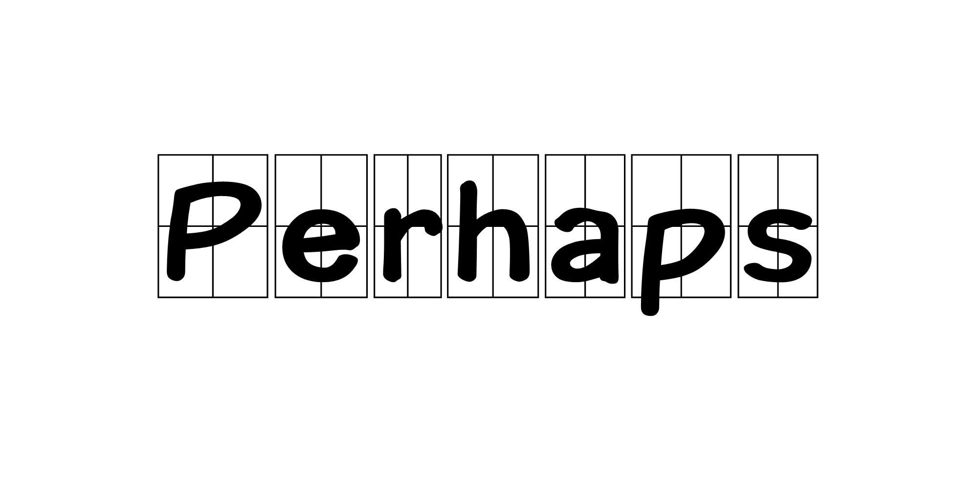 Perhaps(詞典解釋)