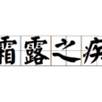 霜露之疾 霜露之疾