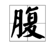 腹