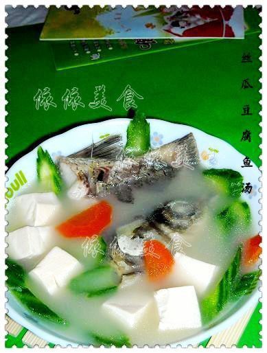 絲瓜豆腐魚湯 絲瓜豆腐魚湯