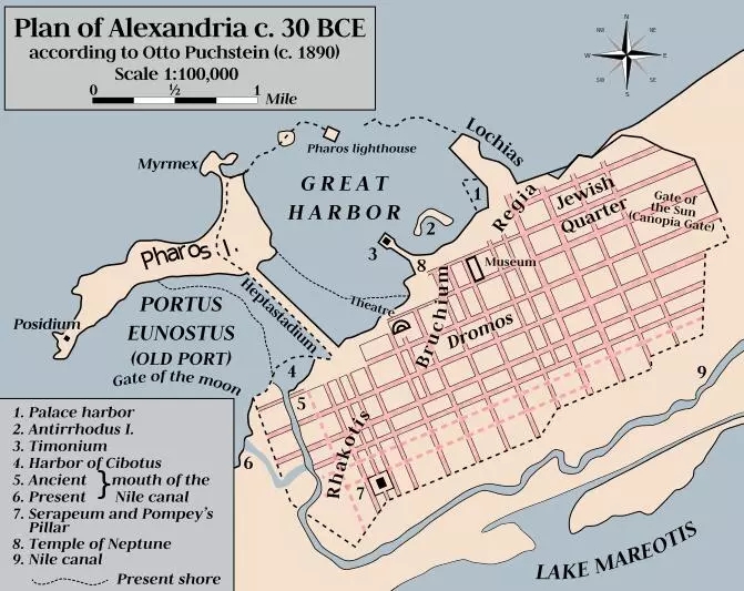 希臘羅馬時代的亞歷山大港