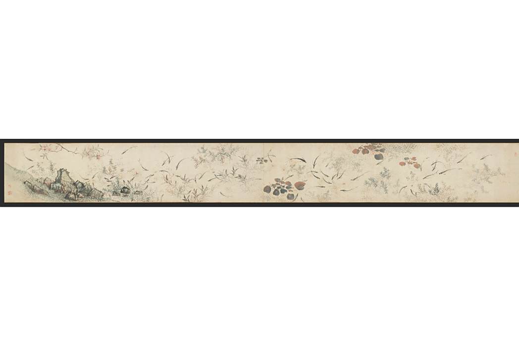 魚藻圖(明代王翹創作的紙本設色畫)