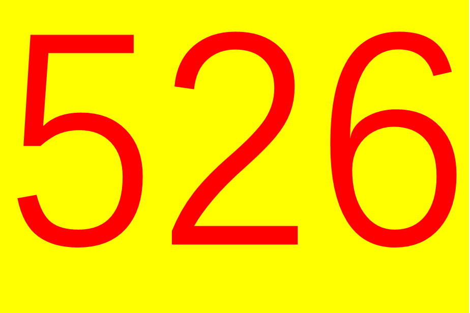 526(自然數之一) 526(自然數之一)
