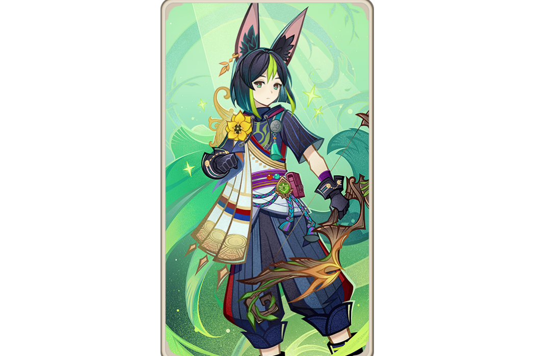提納里(遊戲《原神》七聖召喚中的角色牌) 提納里(遊戲《原神》七聖召喚中的角色牌)